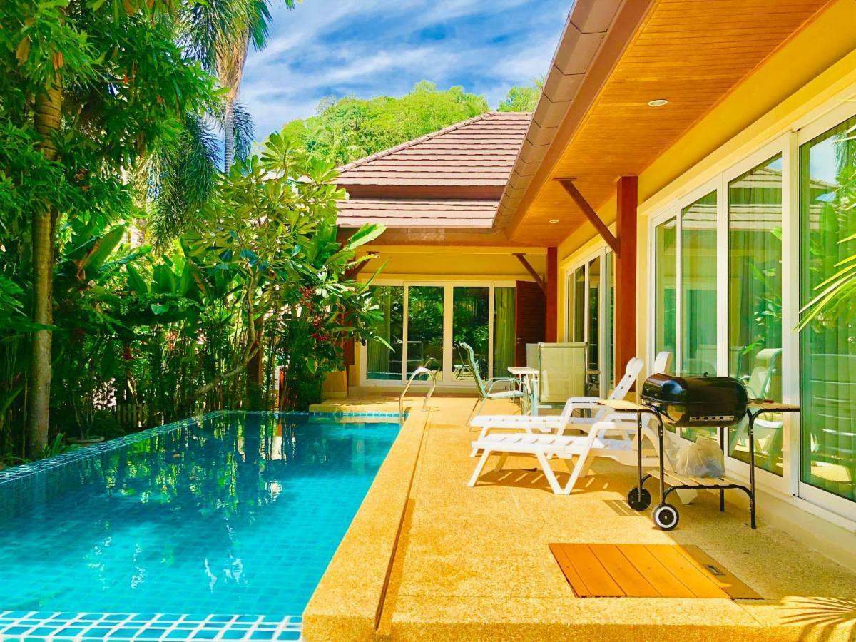 Karon Pool Villa 卡伦3卧泳池别墅 Bagian luar foto